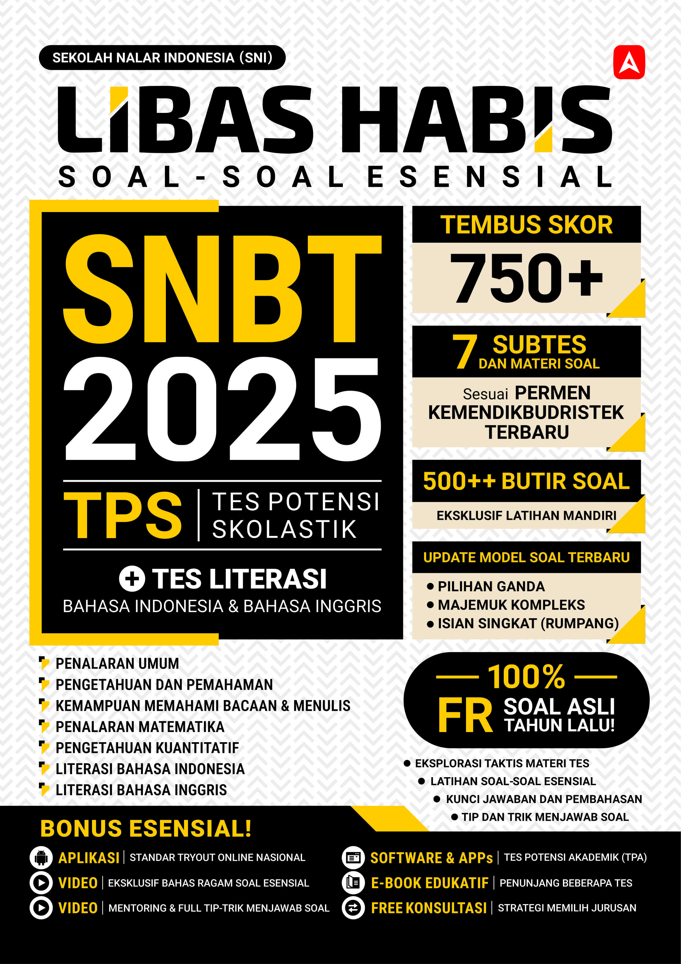 LIBAS HABIS SOAL-SOAL ESENSIAL SNBT 2025